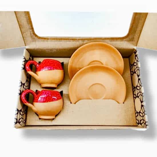 KALPLİ FİNCAN SETİ