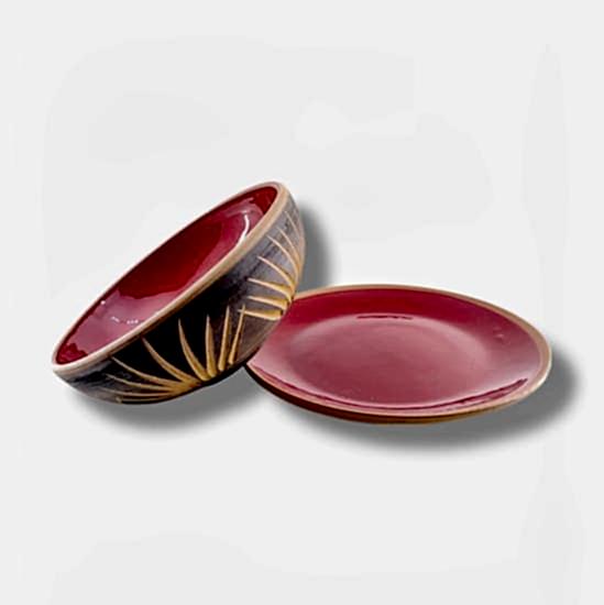 15cm çorba kasesi desenli