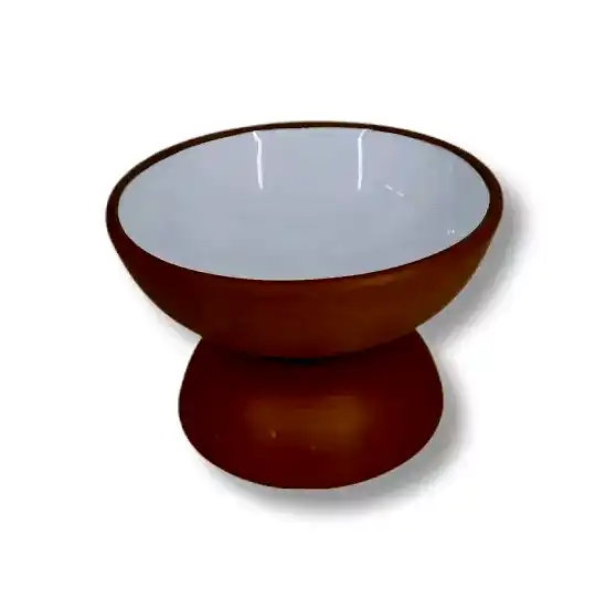 NATÜREL YUVARLAK AYAKLI KASE