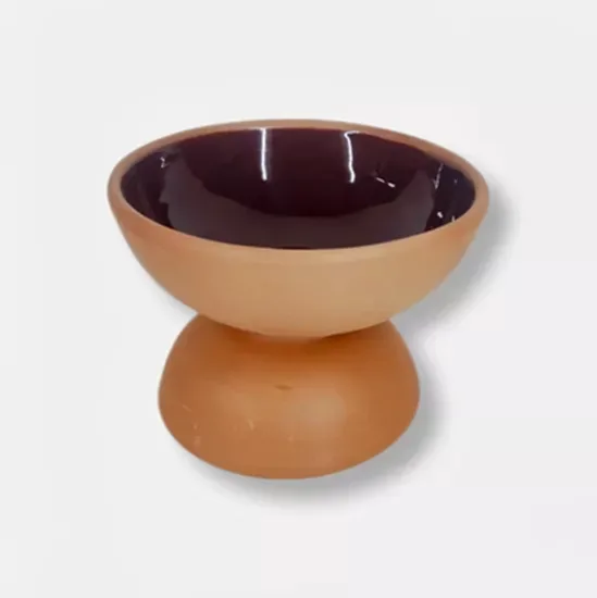 NATÜREL YUVARLAK AYAKLI KASE