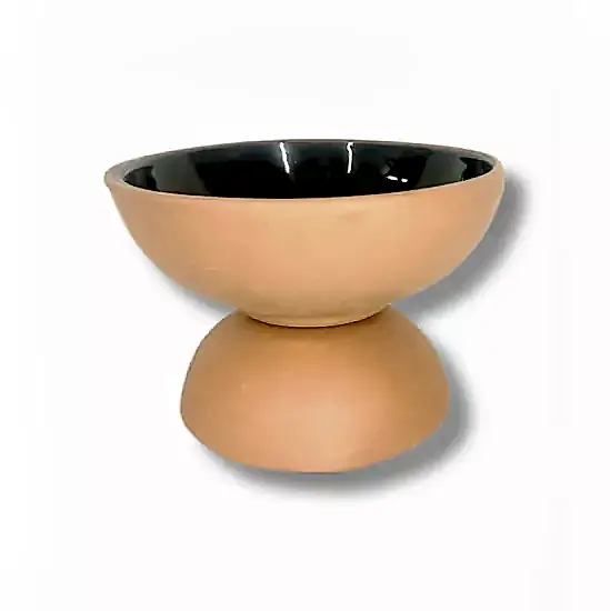 NATÜREL YUVARLAK AYAKLI KASE