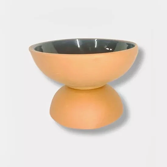 NATÜREL YUVARLAK AYAKLI KASE