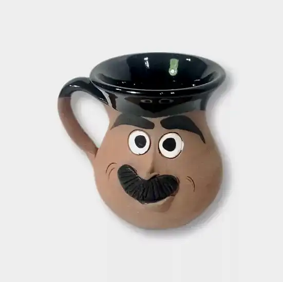 EMOJILI TOPRAK KUPA BARDAK