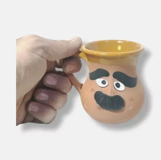 EMOJİLİ TOPRAK BARDAK