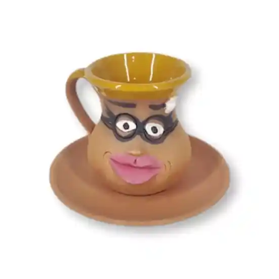 KLASİK EMOJİLİ TOPRAK FİNCAN