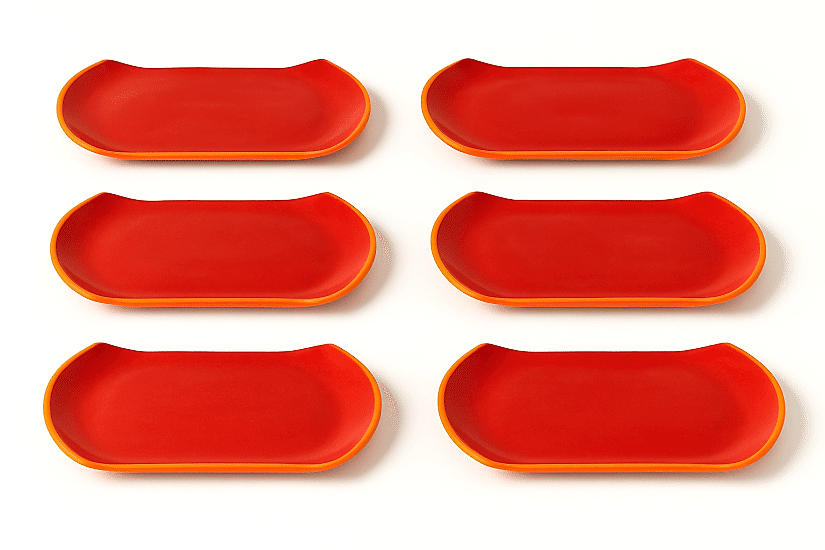 toprak kesik sunum tabak