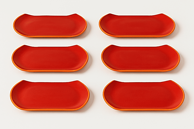 toprak kesik sunum tabak